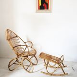 rattan armchair Rohe Noordwolde