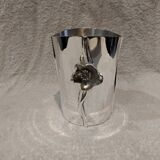 Superb silver-plated ice bucket by Christofle Anemone