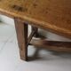 Rustic wooden bench, vintage 1960