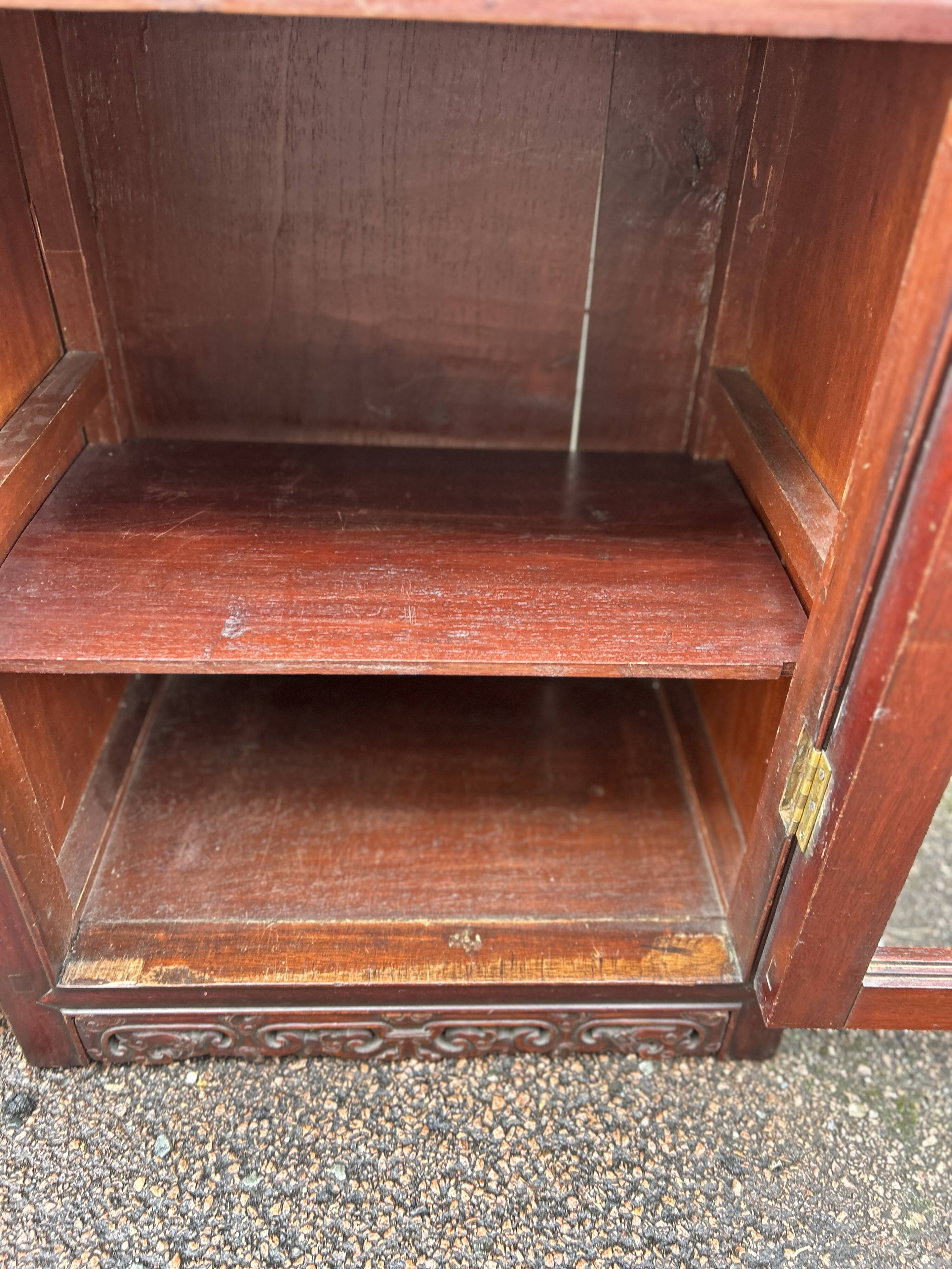 Small cabinet with one door, Indonesian.