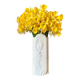 White porcelain vase by Manfred Frey for Kaiser, Germany 1960s