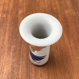 Vintage German ceramic vase Postmodern Alta Mira series by Gilbert Portanier for Rosenthal, 1980s.