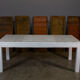 White fir table manufactured by Maxvintage sas