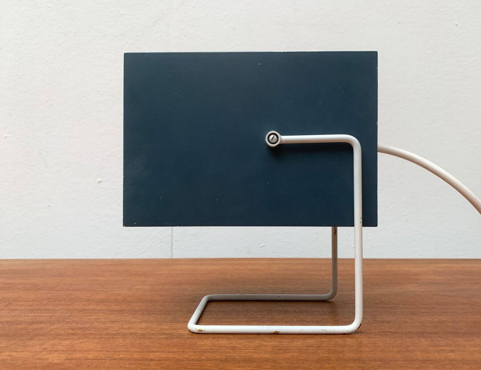 Mid-century minimalist table lamp by Wilhelm Braun Feldweg for Doria Leuchten, 1960s.
