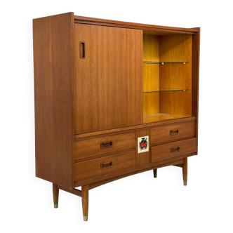 Buffet bar showcase of the 50s - 60s