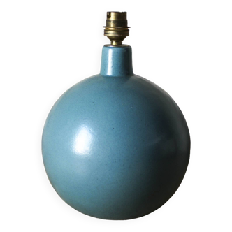 Jacqueline and Tim Orr enameled porcelain ball lamp base
