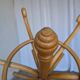 Porte-manteau en bois cintré vintage dans le style Thonet, porte-manteau des années 50