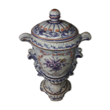 Hand painted ceramic pot