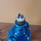 Pol Chambost (1906-1983) - Lamp base in blue crackled ceramic