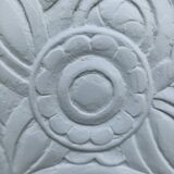 Painted art deco bedhead