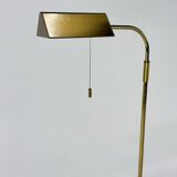 Mid Century Brass and Steel Classical Floorlamp, 1960s f