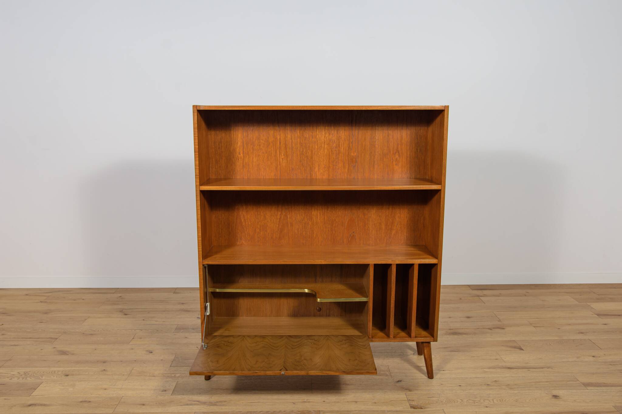 Mid-Century Teak Shelf, Denmark, 1970s