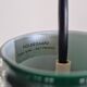 Green glass Mini P&T pendant lamp by Michael Bang for Holmegaard, Denmark 1970's