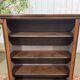 19th-century English mahogany display cabinet