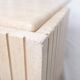 Travertine eye table, Roche Bobois, 1970-80
