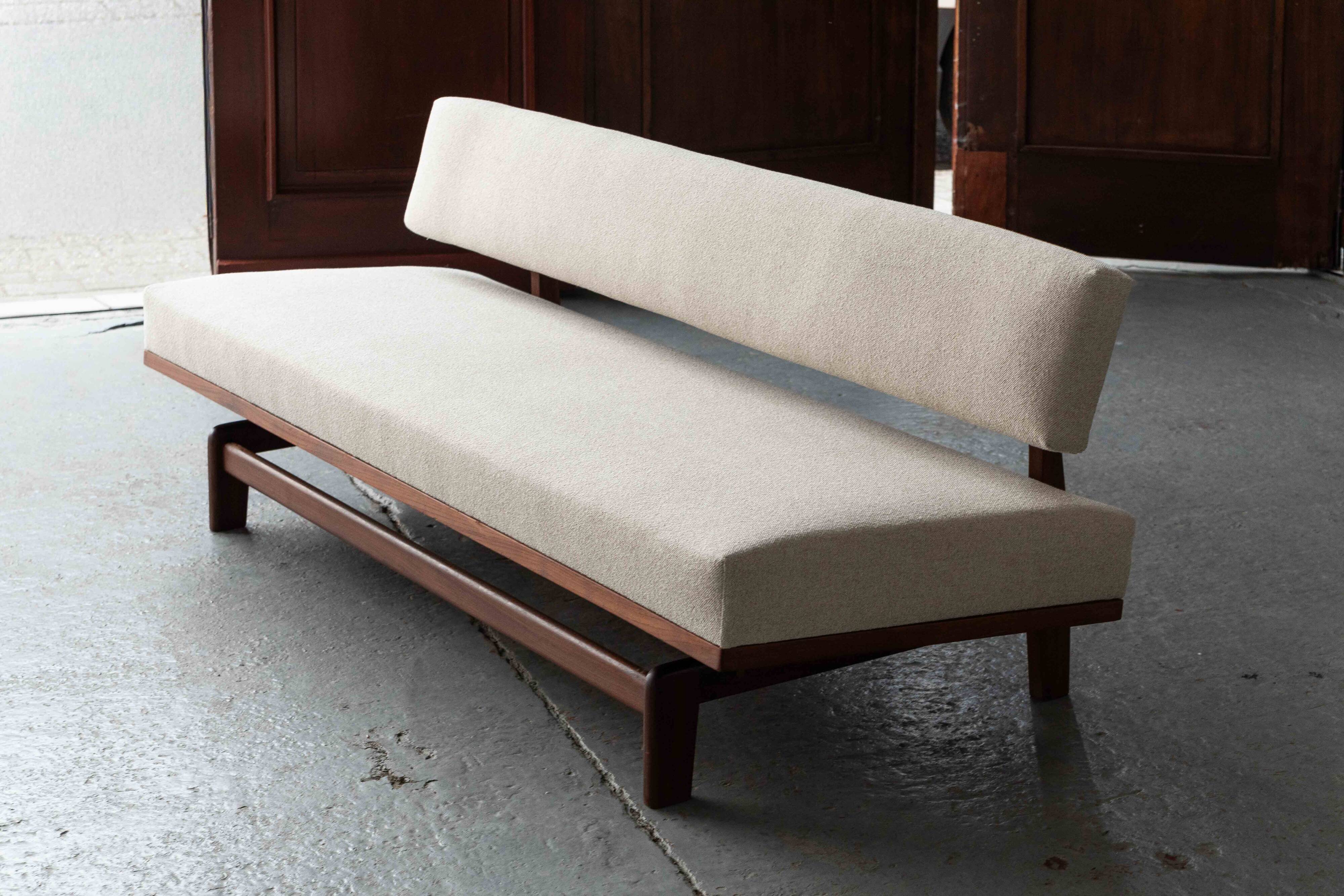 Daybed/ 3-seater sofa by Hans Bellmann for Wilkhahn, Germany, 1960's