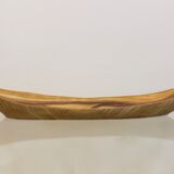 Vallauris distinctive wood grain Ceramic platter 1960 s