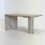 Italian marble palissandro coffee table or side table