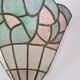 Mother-of-pearl and brass wall light