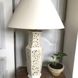 Vintage open ceramic lamp