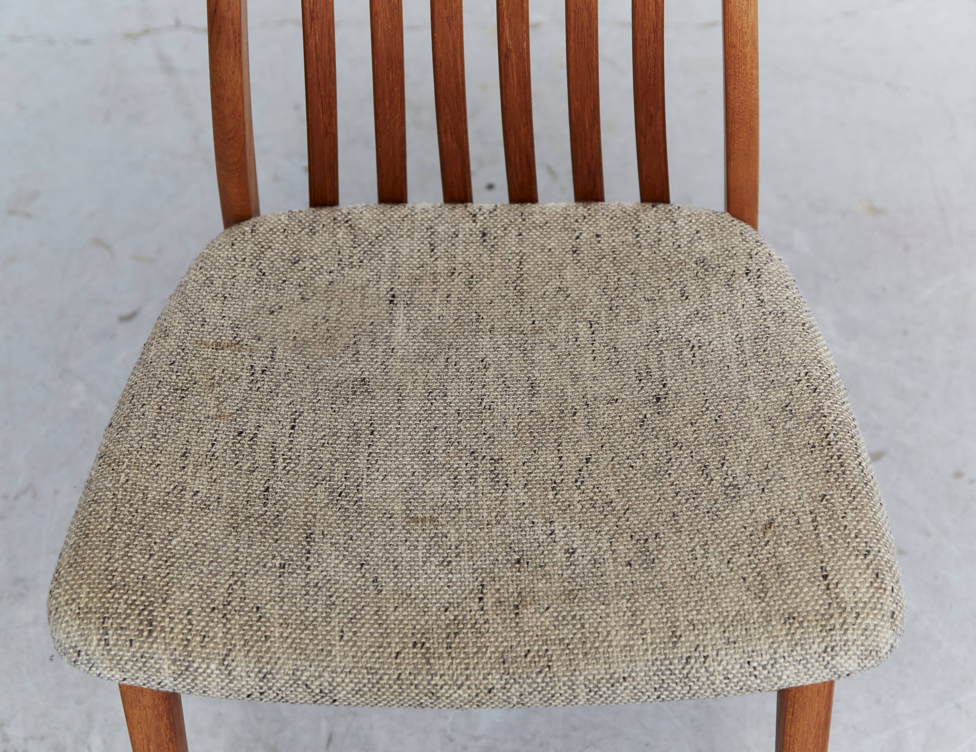 Mid Century Dining Chairs by Schou Andersen I Set of Six