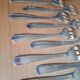 Fronnet 12 Silver-plated art deco oyster forks