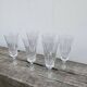 6 flûtes à champagne en cristal