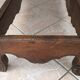 Provençal kneading trough in walnut from the 18th century.