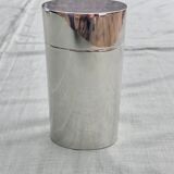 Cigar box Oval Silver metal