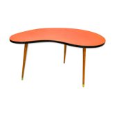 Table red bean in formica of the 1950s