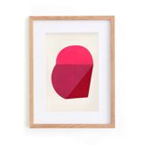 Abstract collage -Jac - signed Eawy