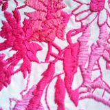 Hand embroidered vintage nape