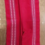 Old Basque red rectangular tablecloth