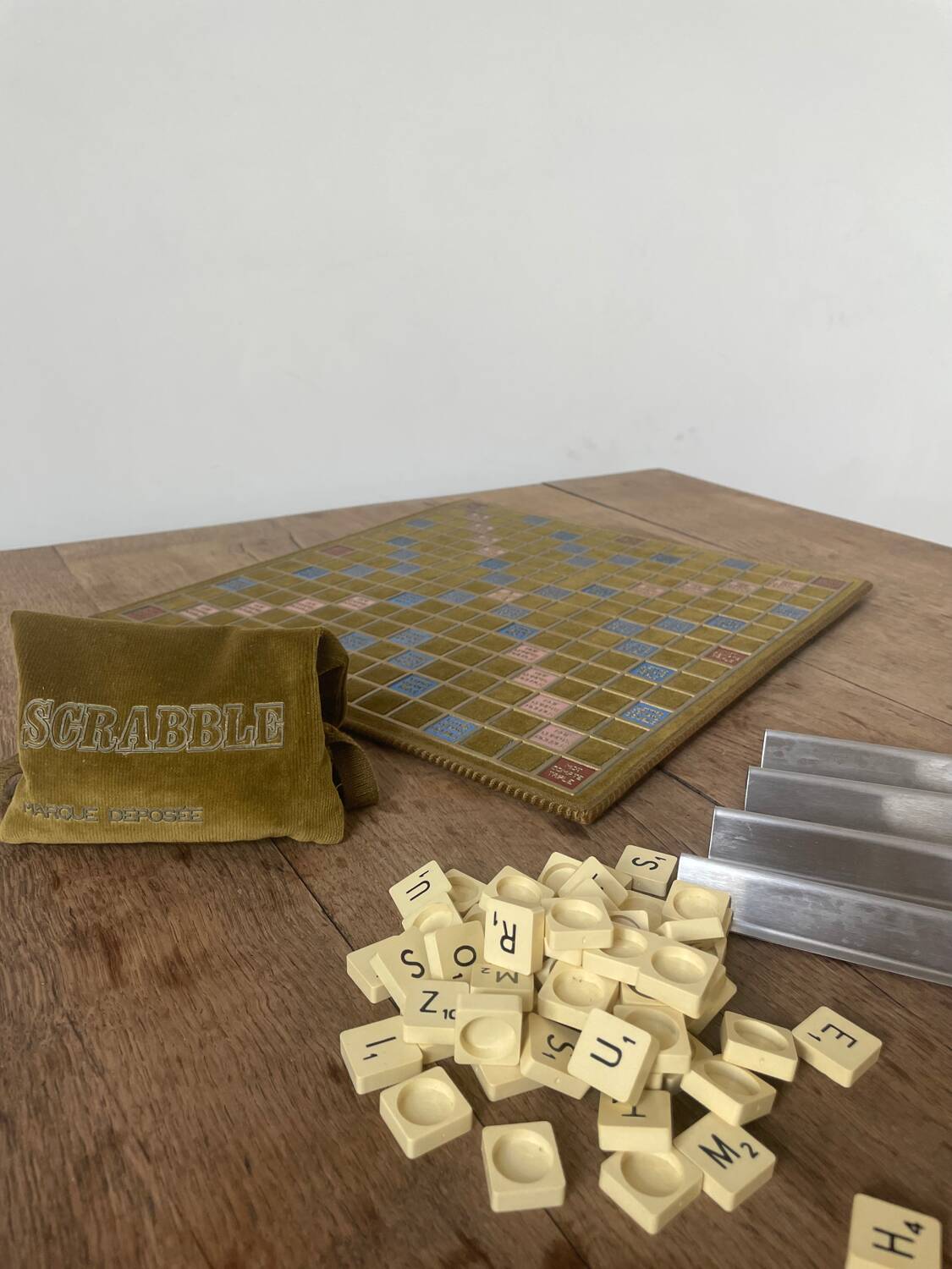 Scrabble en velours par Smir, édition limitée
