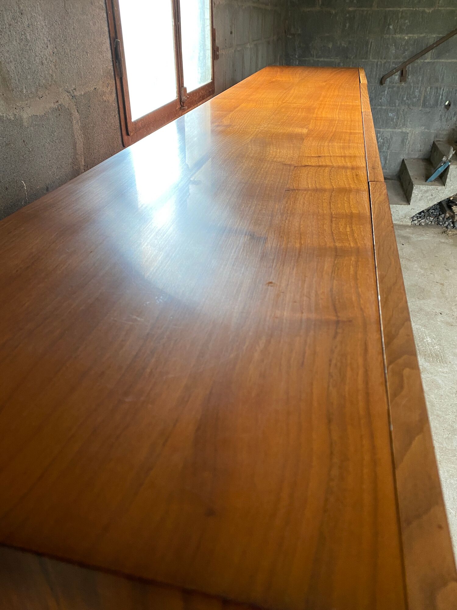 Set 2 vintage buffets lacquered wood