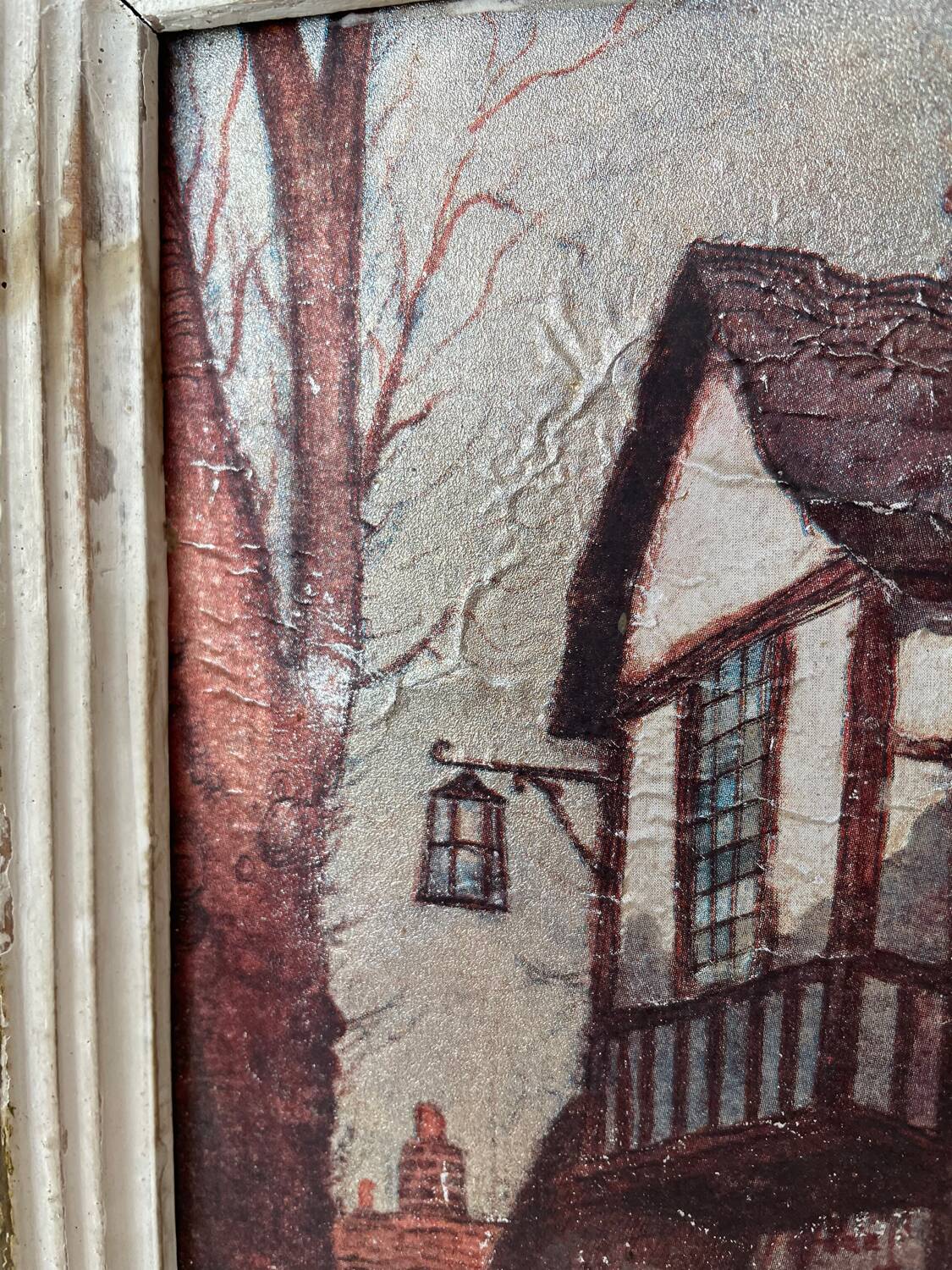 Tableau village  français