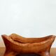 70's olive wood cut