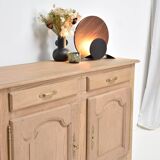 Buffet de campagne chêne claire, meuble vintage
