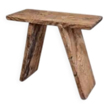 Solid antique wooden bench