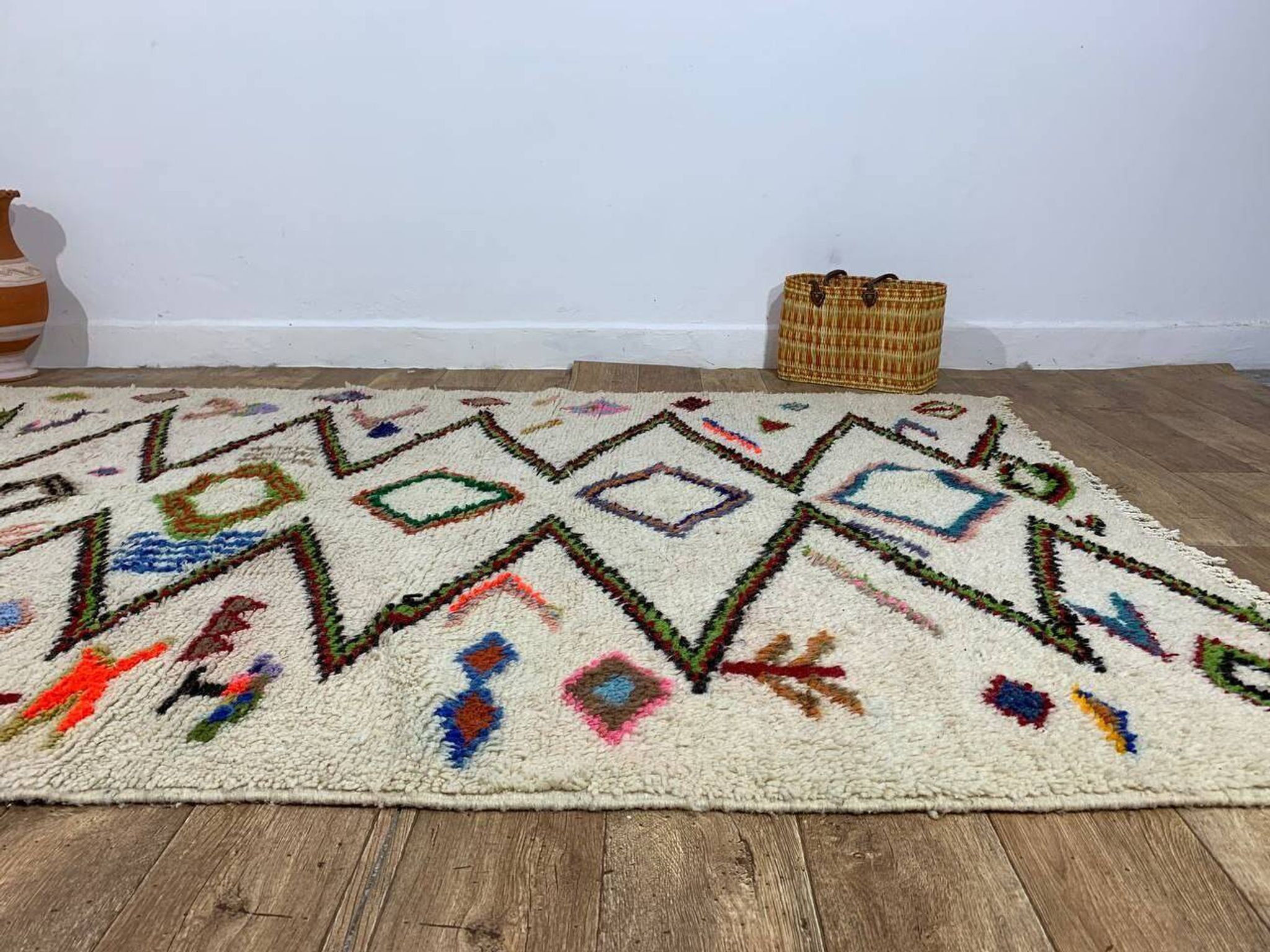 Tapis Berbère Marocain Artisanal fait main 270 X 160 CM