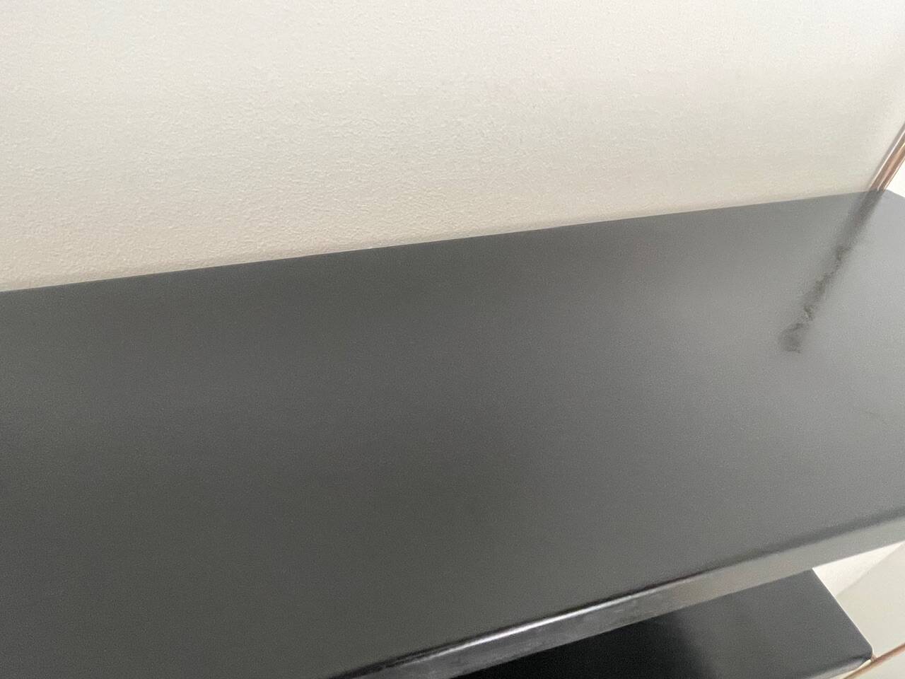 Modular vintage wall shelf, metal and brass circa 1960s