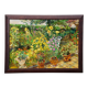 In the neighbour's garden, 1996 – Oil painting by Alexander Michael