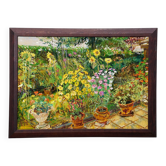Dans le jardin du voisin, 1996 – Peinture à l'huile par Alexander Michael