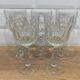 Set of 5 wine glasses