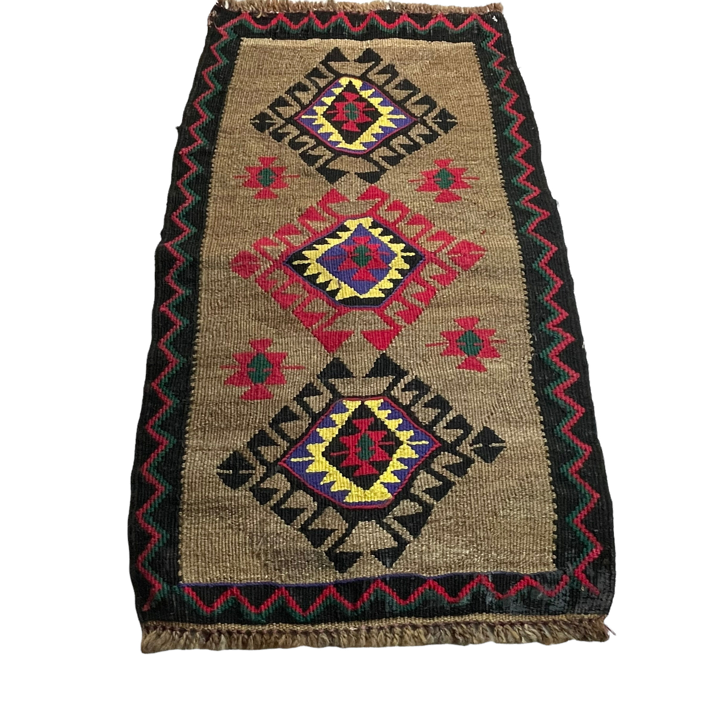 Turkish mini kilim, 90 x 52 cm