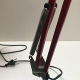 Lampe architecte rouge Made in RDA