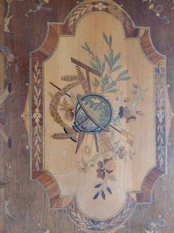 Marquetry table