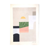 Paint - urban dawn 50x70cm
