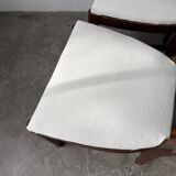 Set 6 chaises art déco chêne 1940