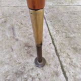 Vintage formica table adjustable in height and extendable 1950